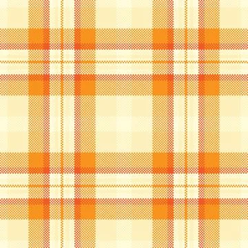 Folded seamless fabric check, editable pattern background plaid. Event text.. Illustrazione stock