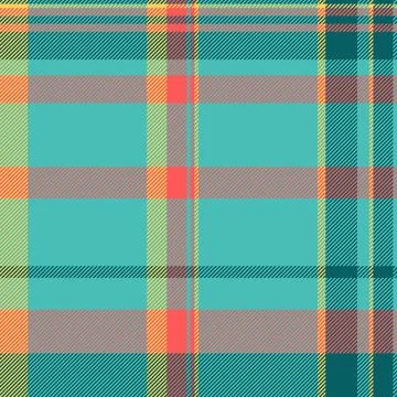 Folded seamless textile plaid, string tartan check fabric. Seasonal pattern.. Illustrazione stock