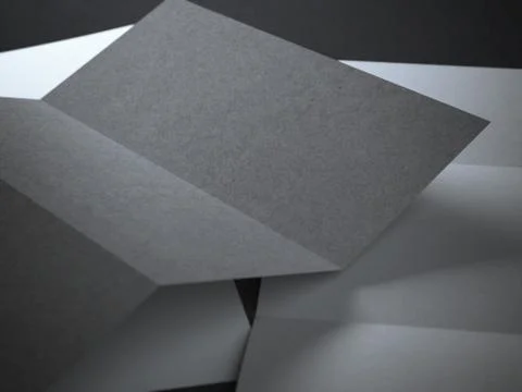 Folded sheet of paper 스톡 일러스트