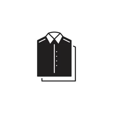 Folded shirts イラスト素材