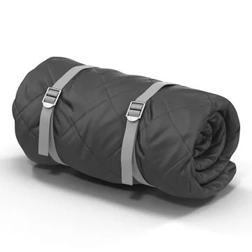 Folded Sleeping Bag 3D Model