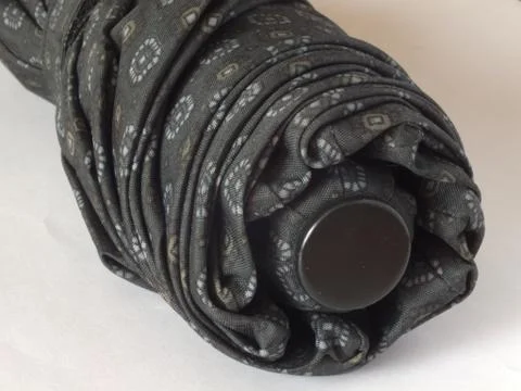A folded umbrella Stock Photos