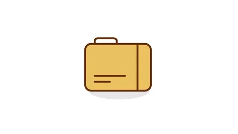 Folder animated icon. Stock Footage 157253921