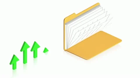 Folder arrows 2 Stock Footage 11480039