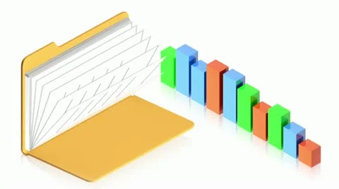 Folder bars 스톡 동영상 11480036