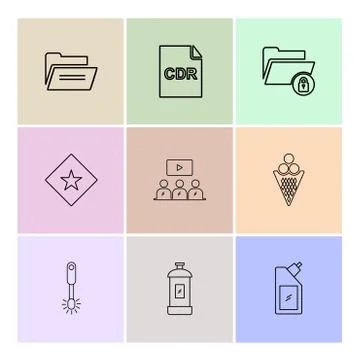 Folder , bottle ,  files , file type , file , windows , os , documents,  hard Stock Illustration