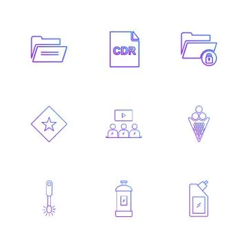 Folder , bottle ,  files , file type , file , windows , os , documents,  hard Stock Illustration