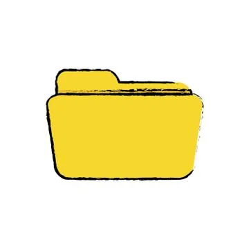 Folder business document Stockillustratie