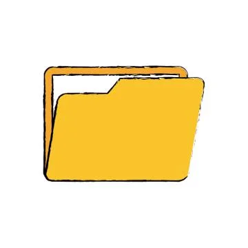 Folder business document 库存插图