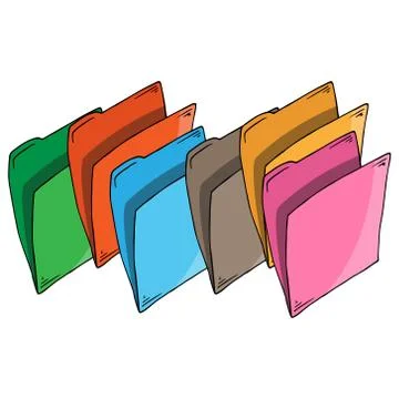 Folder document icon. Stock Illustration