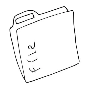 Folder document icon. Stock Illustration