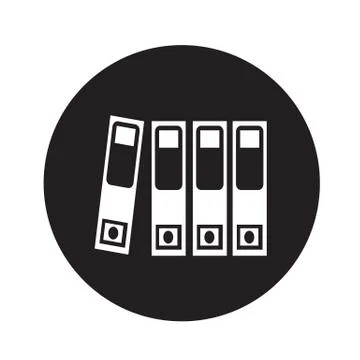 Folder document icon illustration design Stock Illustration