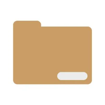 Folder document symbol 库存插图