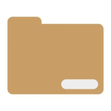 Folder with documents icon Stock Illustration
