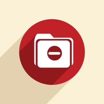 Folder for documents. Illustrazione stock