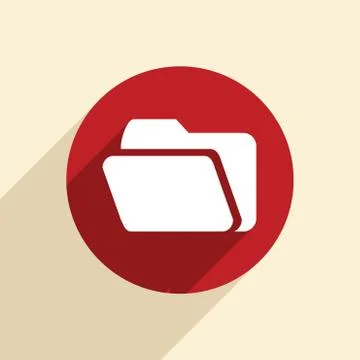 Folder for documents. Stock Illustration