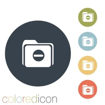 Folder for documents. Stock Illustration