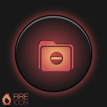 Folder for documents. Illustrazione stock