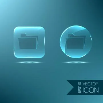 Folder for documents. Illustrazione stock