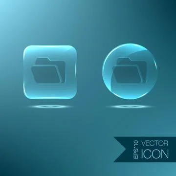 Folder for documents. Stock Illustration