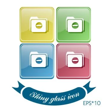 Folder for documents. Illustrazione stock