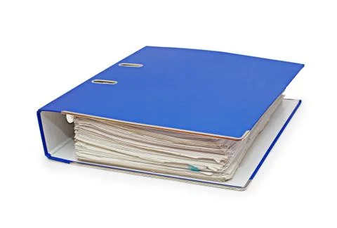 Folder with documents Stock Photos