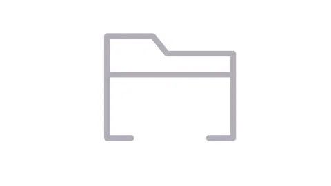 A folder featuring a camera icon, symbolizing photography or image storage. Stock Footage 334834169