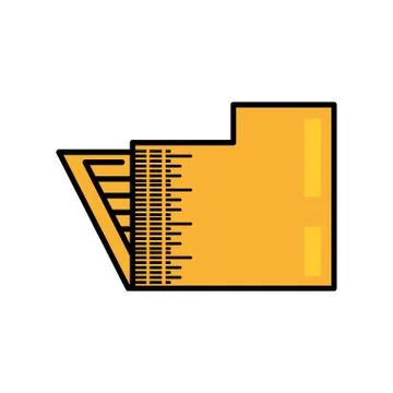 Folder file document image イラスト素材