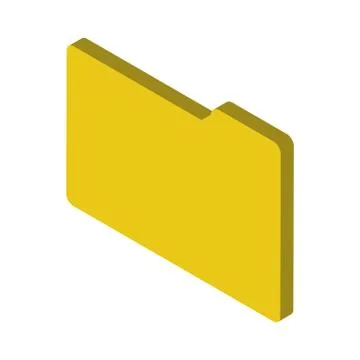 Folder file document isolated icon Illustrazione stock