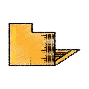 Folder file document sketch Stock Illustration