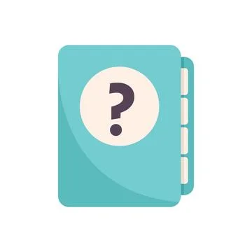 Folder file icon flat vector. Online form Illustrazione stock