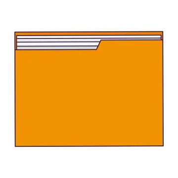 Folder file symbol isolated 库存插图