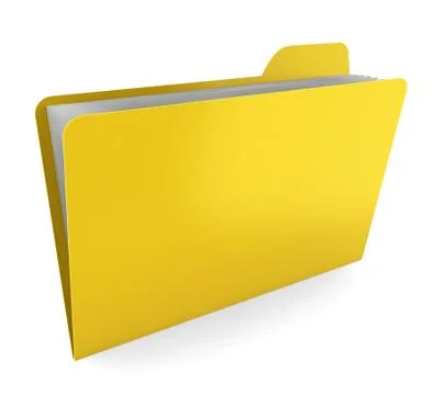 Folder with files Stock Illustration