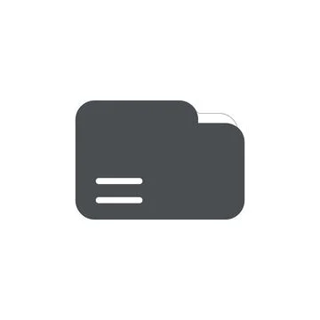 Folder flat icon Stockillustratie