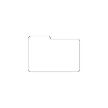 Folder. flat vector icon Stock Illustration