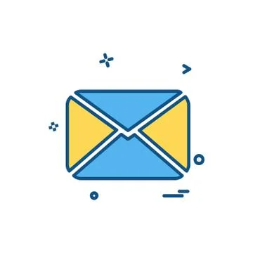 Folder icon design vector Stock Illustration