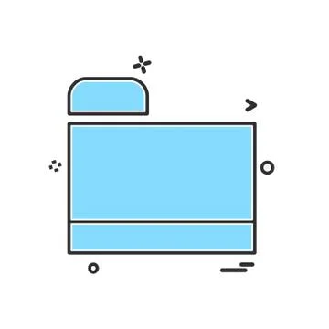 Folder icon design vector Stock Illustration