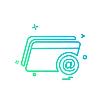 Folder icon design vector Stock Illustration