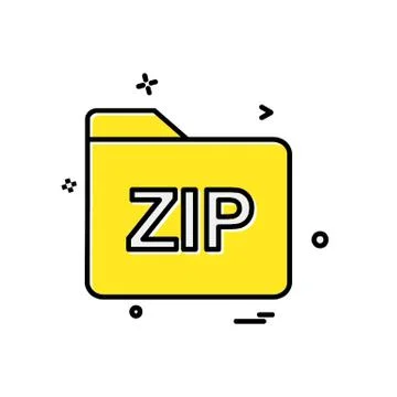 Folder icon design vector イラスト素材