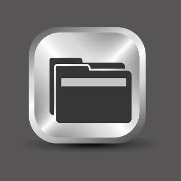 Folder icon design, vector illustration eps10 graphic Stock Illustration