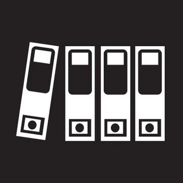 Folder Icon , document icons イラスト素材