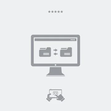 Folder icon, folder vector, folder symbol, folder design, folder app, folder  Stock Illustration