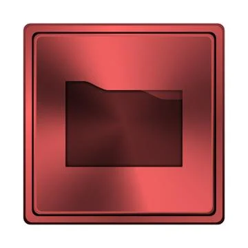 Folder icon Illustrazione stock