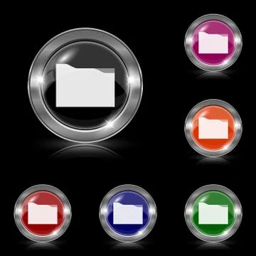 Folder icon 스톡 일러스트