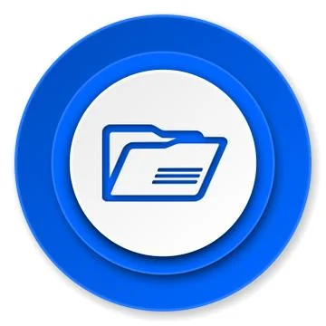 Folder icon. Stock Illustration