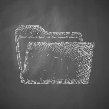 Folder icon Stock Illustration