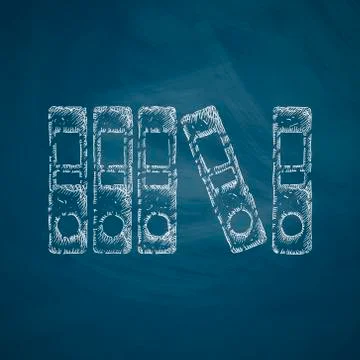 Folder icon 스톡 일러스트