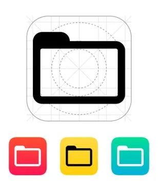Folder icon Stock Illustration