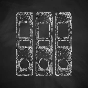 Folder icon Illustrazione stock