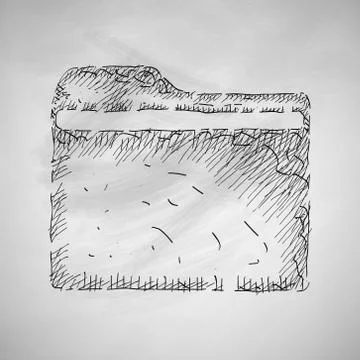 Folder icon 库存插图